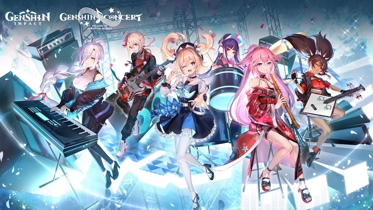 Genshin Concert Concert outfit reveals for Shenhe, Kazuha, Barbara, Yun Jin, Yae Miko, and Xinyan #原神 #GenshinImpact