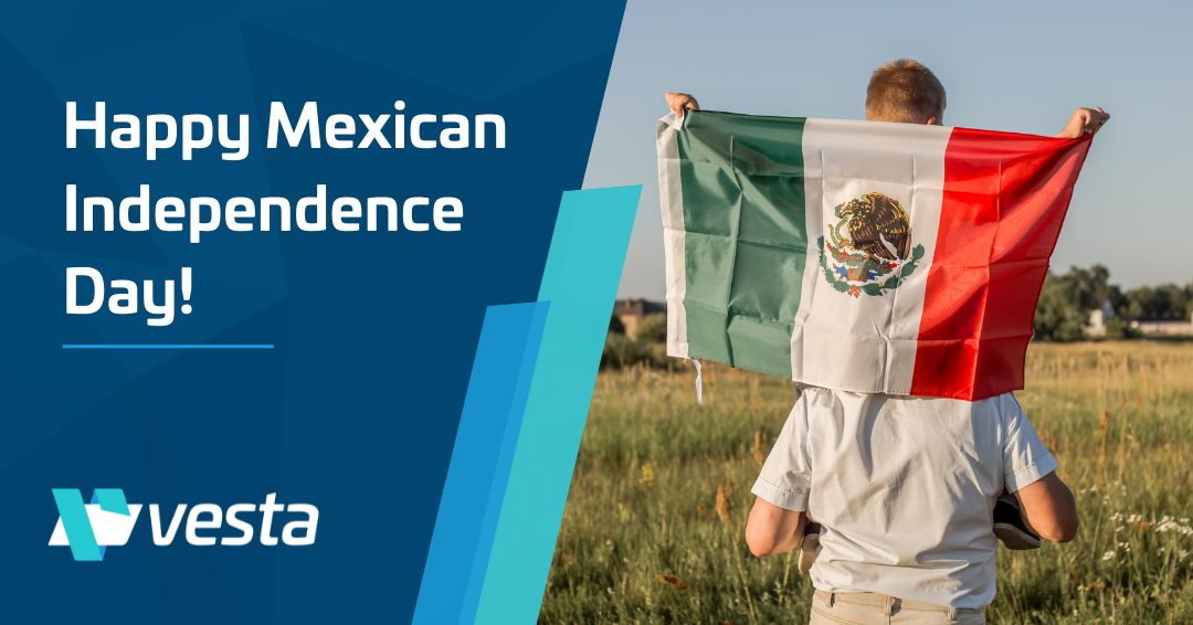 Viva la Independencia!

Today we celebrate Mexico’s independence.  Happy #MexicanIndependenceDay to all of our employees and clients from Mexico! 

Comment “Viva Mexico” if you’ll be celebrating!

#hispanicheritagemonth #vivamexico #vestaio #chargeahead