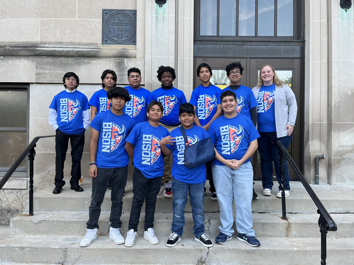 MsGruben's tweet image. So excited to be at the Sing Out Festival today with WDJH Bass Choir and Fenton HS! #wdsd7