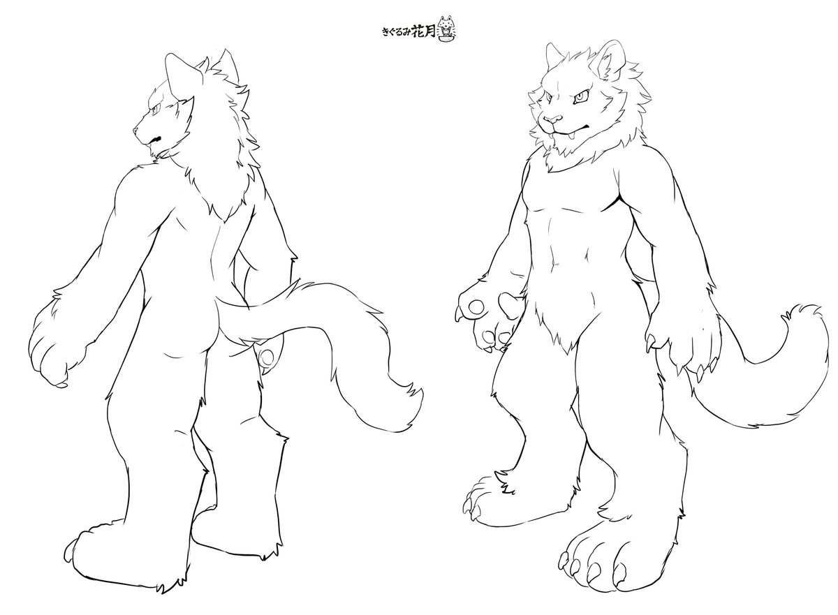 A Fursuit template is available for the commission opening in