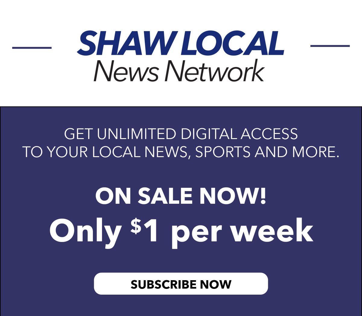 Support local journalism for only $1/week. Click here: shawlocal.com/subscribe/sale…
