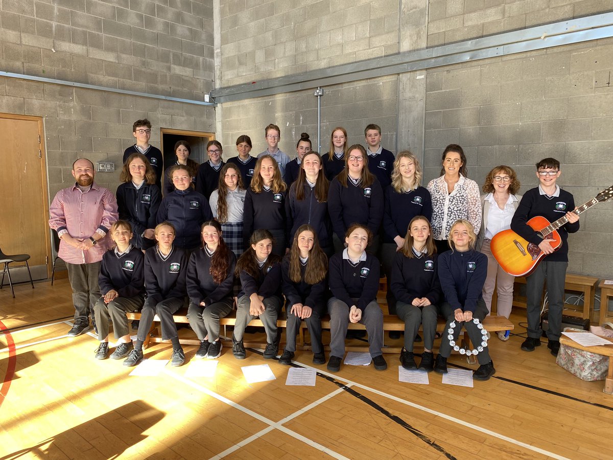 TrionoideM's tweet photo. Our choir performed at the Opening of the School Year service this morning. Well done to all students involved 🎶 @Trionoide https://t.co/lK7Ba5HqQK