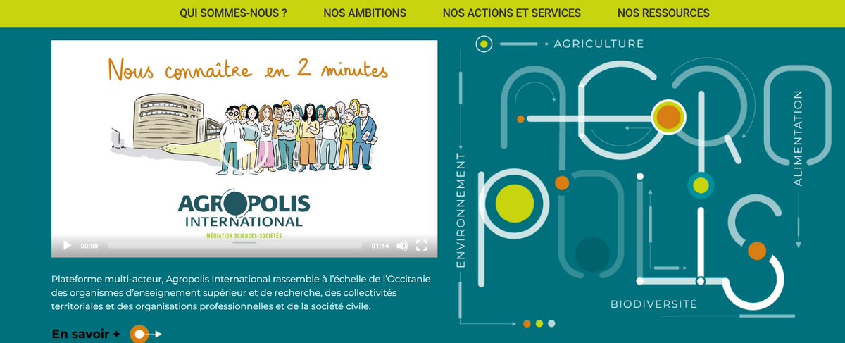 📣 Après une longue pause, Agropolis international est de retour! Nous avons le plaisir de vous annoncer que notre tout nouveau site internet vient de sortir 👏! N'hésitez pas à faire un tour🧐 
▶️agropolis.fr
#siteinternet #newsletter