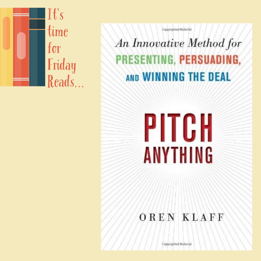 Nothing But Education (@nothingbuted) on Twitter photo Happy Friday… it’s time for FRIDAY READS. This weekend we will be reading “Pitch Anything: An Innovative Method for Presenting, Persuading, and Winning the Deal” by <a href="/orenklaff/">Oren Klaff</a>
What will you be reading this weekend? RT and let us know. 👇🏽 Have a great weekend. Happy Friday… it’s time for FRIDAY READS. This weekend we will be reading “Pitch Anything: An Innovative Method for Presenting, Persuading, and Winning the Deal” by <a href="/orenklaff/">Oren Klaff</a>
What will you be reading this weekend? RT and let us know. 👇🏽 Have a great weekend.