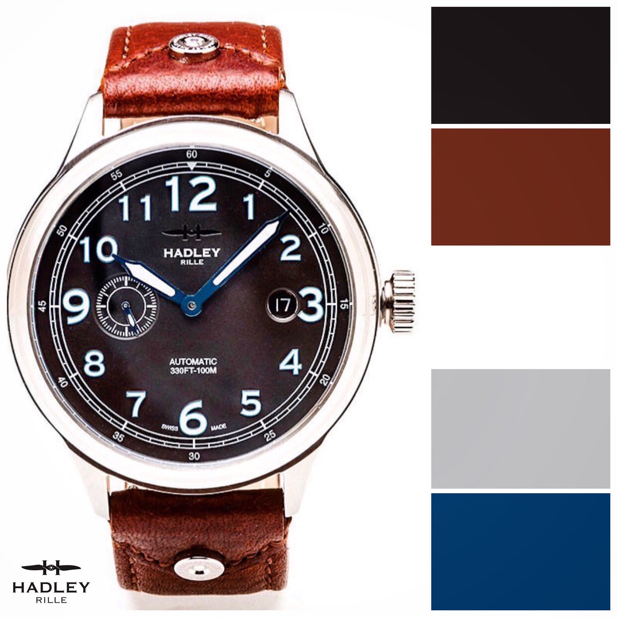 Hadley_Rille's tweet photo. Breaking it down: the Escadrille 43 color palette

Visit https://t.co/8dUZEObiSY for more information about the latest release

#hadleyrille #timelessaviatorspirit #independentwatch #pilotwatch https://t.co/NXNtEWeTus
