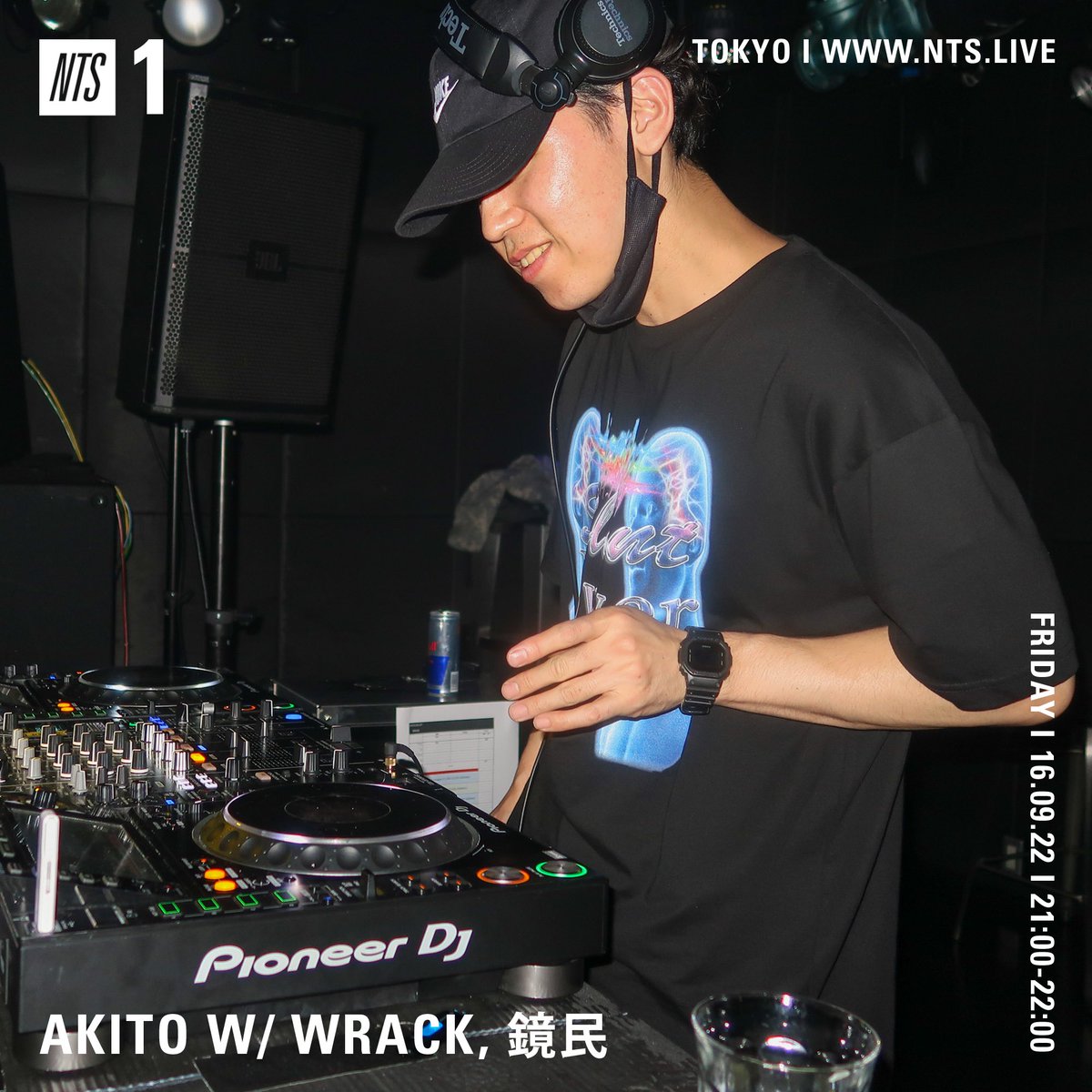 Tune in for <a href="/a_key_toe/">Akito</a> w/ 鏡民 and <a href="/WRACK90/">WRACK (ラック)</a> rolling for the next 60 mins

nts.live/1