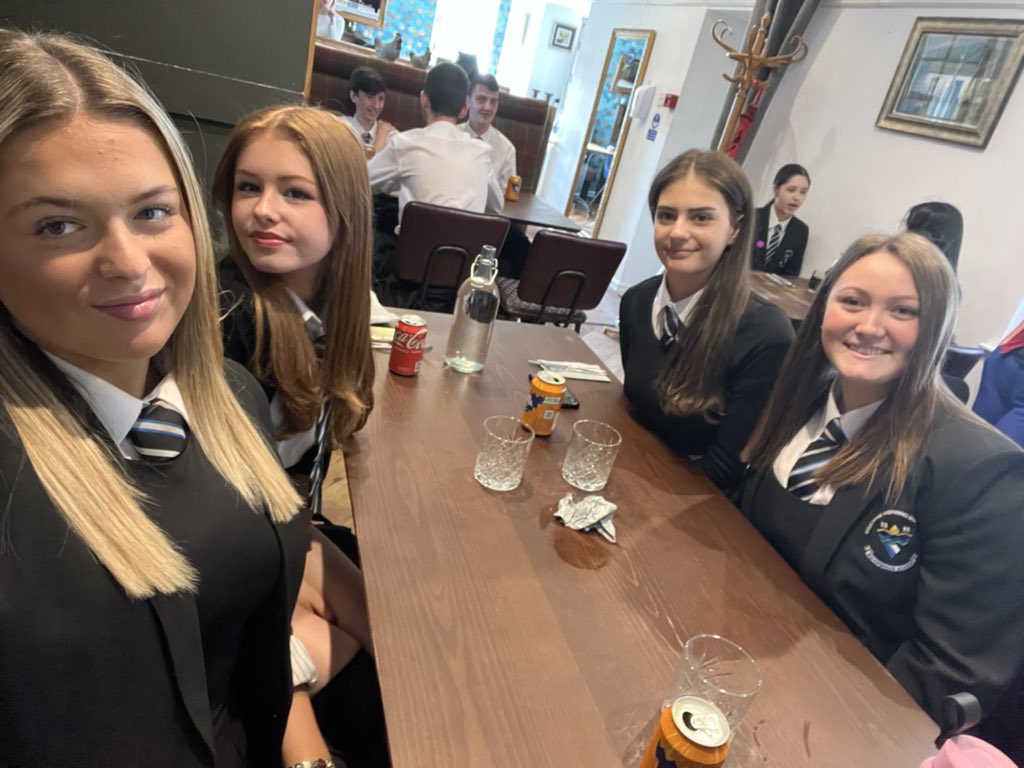 BishopbriggsMFL's tweet photo. Bon appétit ! What a fantastic French food experience at @beaumartintheco for our senior French pupils. #délicieux @BishopbriggsAC 🐌🇫🇷 https://t.co/52huUZtZI0