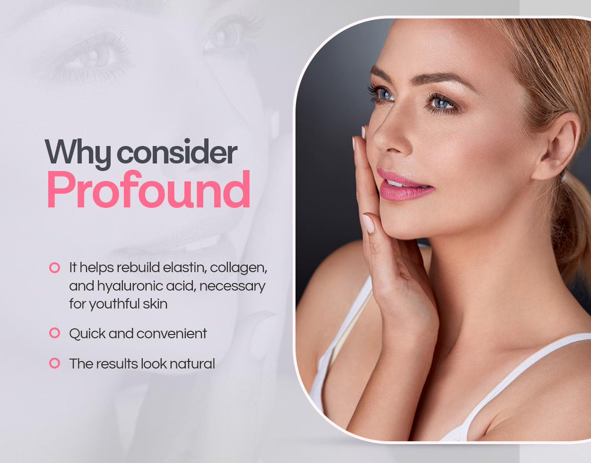 PerfectSkinMD's tweet image. #Profound combines radiofrequency and #microneedling techniques to tighten and rejuvenate the skin. It outperforms every other tightening device in its class. Visit perfectskinderm.com/profound/ to learn about the benefits of this treatment.
