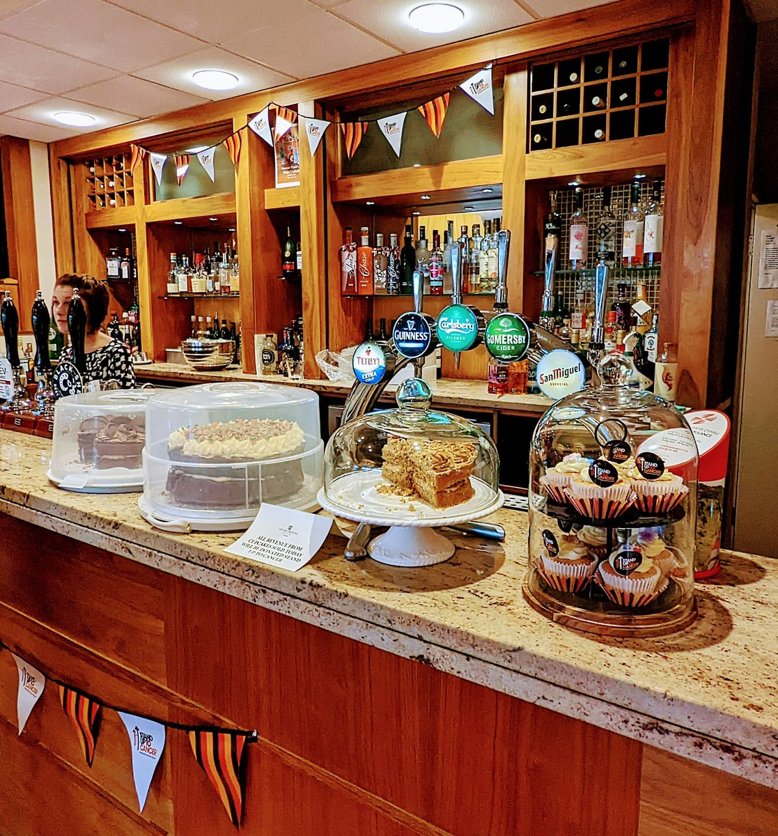 Thank you to everybody who bought a cake or cupcake last Friday for our Stand Up To Cancer fundraiser! You helped raise £144.00 and we have sent that off today to the charity. #SU2C