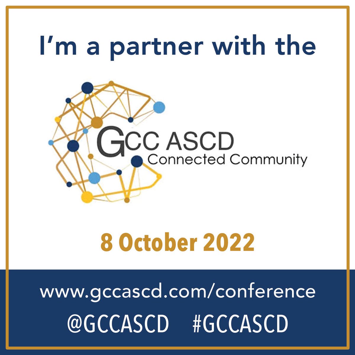 Resourceya is a partner with the @GCCASCD Conference happening on 8 October in Dubai #gccascd gccascd.com/conference/