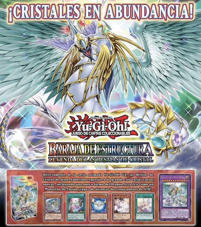 yugi__101's tweet photo. #LegendOfTheCrystalBeasts╺ Ya fue confirmada oficialmente la lista del próximo Structure Deck ha ser introducido al #TCG, Leyenda de las Bestias de Cristal y en esté vendran incluidas muy importantes reimpresiones.🀄︎

#yugi101 #yugioh #yugiohcards #yugiohgame https://t.co/XOPR8mu7pf