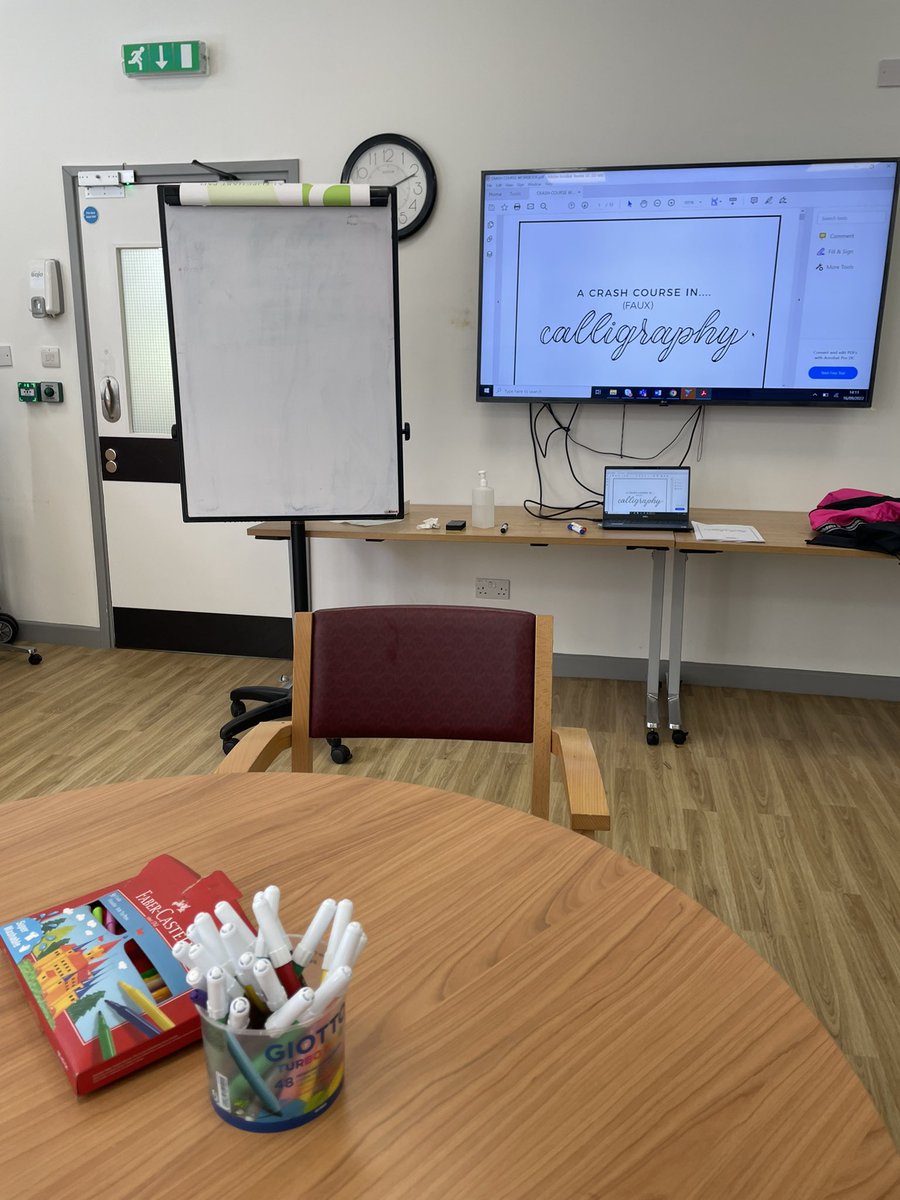 Doing a calligraphy workshop as a part of OT groups affirms how much I really do love my job ❤️