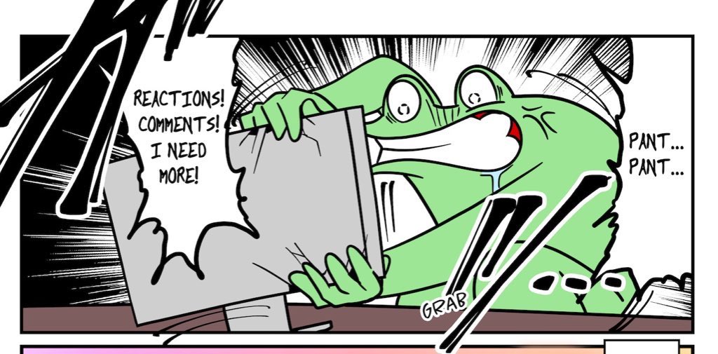 今回の漫画、様々な言語に翻訳されてているので、様々な言語でキレ散らかすカエルDXが見れます 