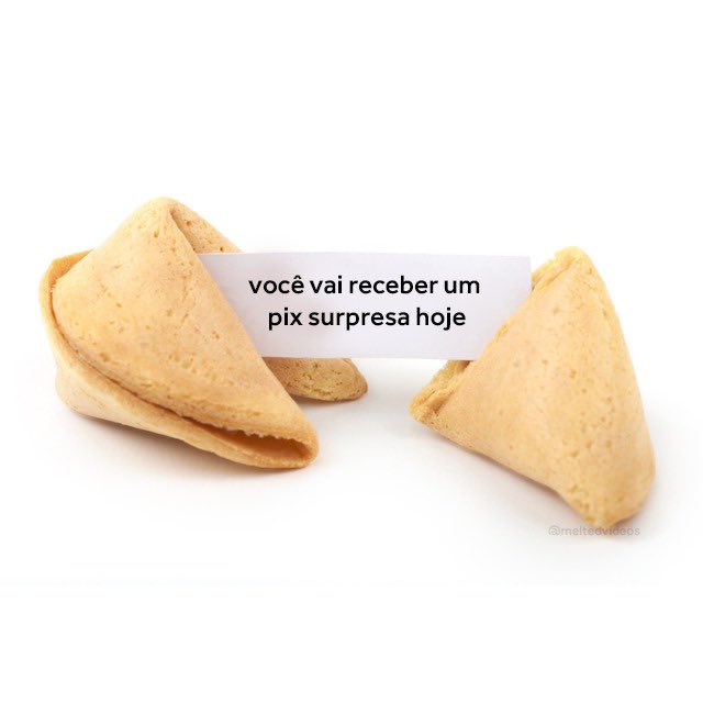 vc foi agraciado pelo biscoito da sorte RT para que se realize 🥠