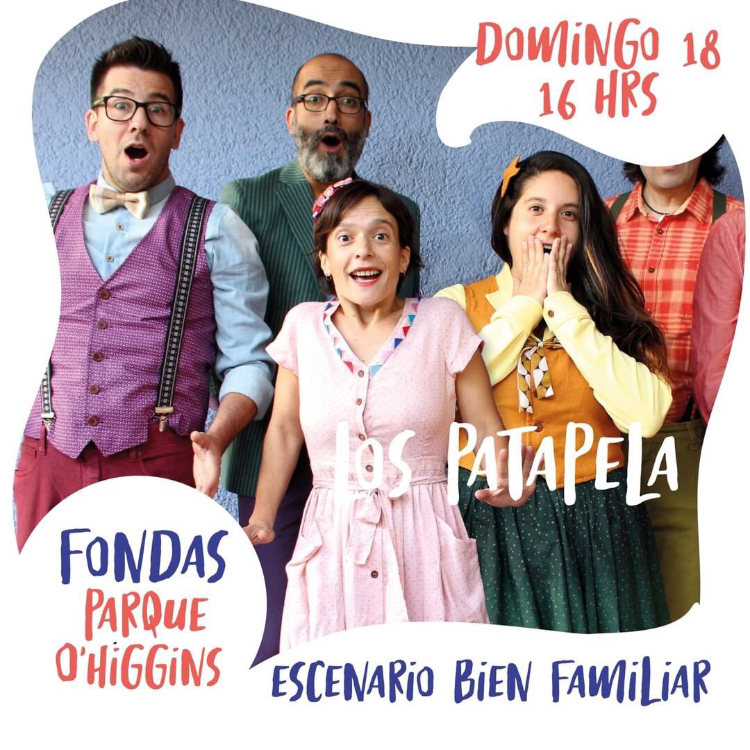LosPatapela's tweet photo. Te esperamos el 18/sep 🇨🇱 a las 16 hrs en el Esc. Familiar de las @fondas_stgo con un show especialmente preparado con una selección de canciones de nuestros dos espectáculos 😃

Acceso liberado para niños <8 años 🌟

Detalles en 👉 https://t.co/SV5GxZKZIa

¡Nos vemos! 🇨🇱👣🎶 https://t.co/hJ4D6W0Zl6