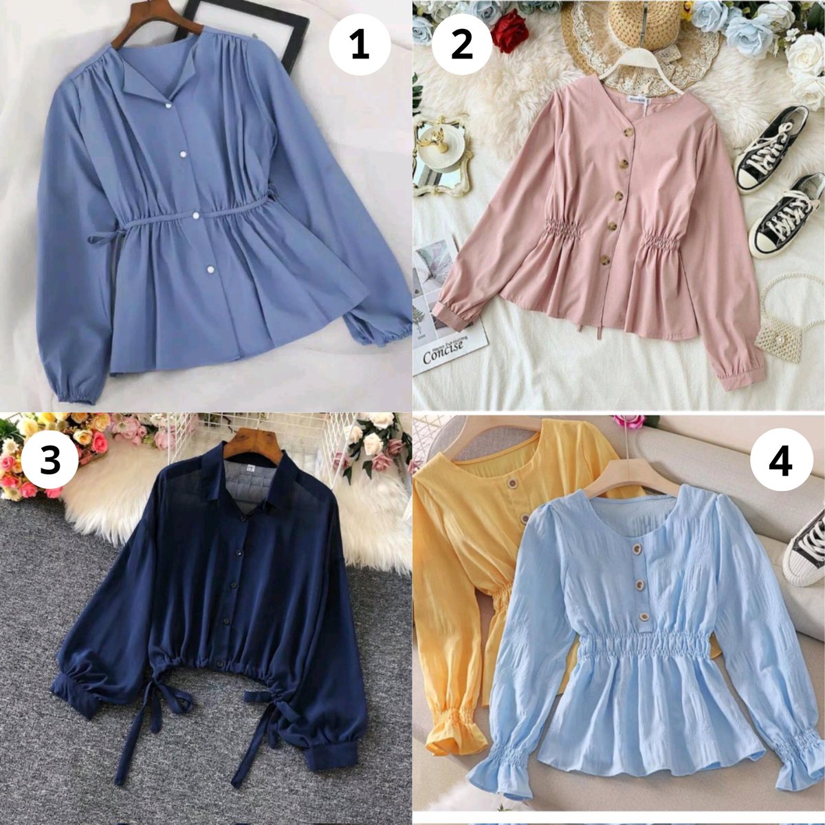 racunshopee_pi's tweet photo. Rekomendasi Blouse/Atasan Wanita
1. https://t.co/gT1moxHGFm
2. https://t.co/Je7nCqIM7x
3. https://t.co/uQjBecjNQI
4. https://t.co/LSE1wDB6vJ

Tg: #ss9injkt jennie kim taehyung #kpopland_in_jakarta shut down #bornpink #mingyu ot 11 welcome back jin doyoung enhypen jisoo #maxident https://t.co/YNYDqLK64U