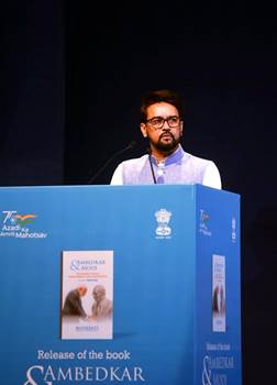 pibchennai's tweet photo. Former President Ram Nath Kovind launches book #AmbedkarAndModiBook: Reformer's Ideas Performer's Implementation’
Book is a documentation of herculean efforts being made to realize the vision of Dr Ambedkar: Union Minister @ianuragthakur
https://t.co/fCb1554WDw https://t.co/Vh1JrU5Lib