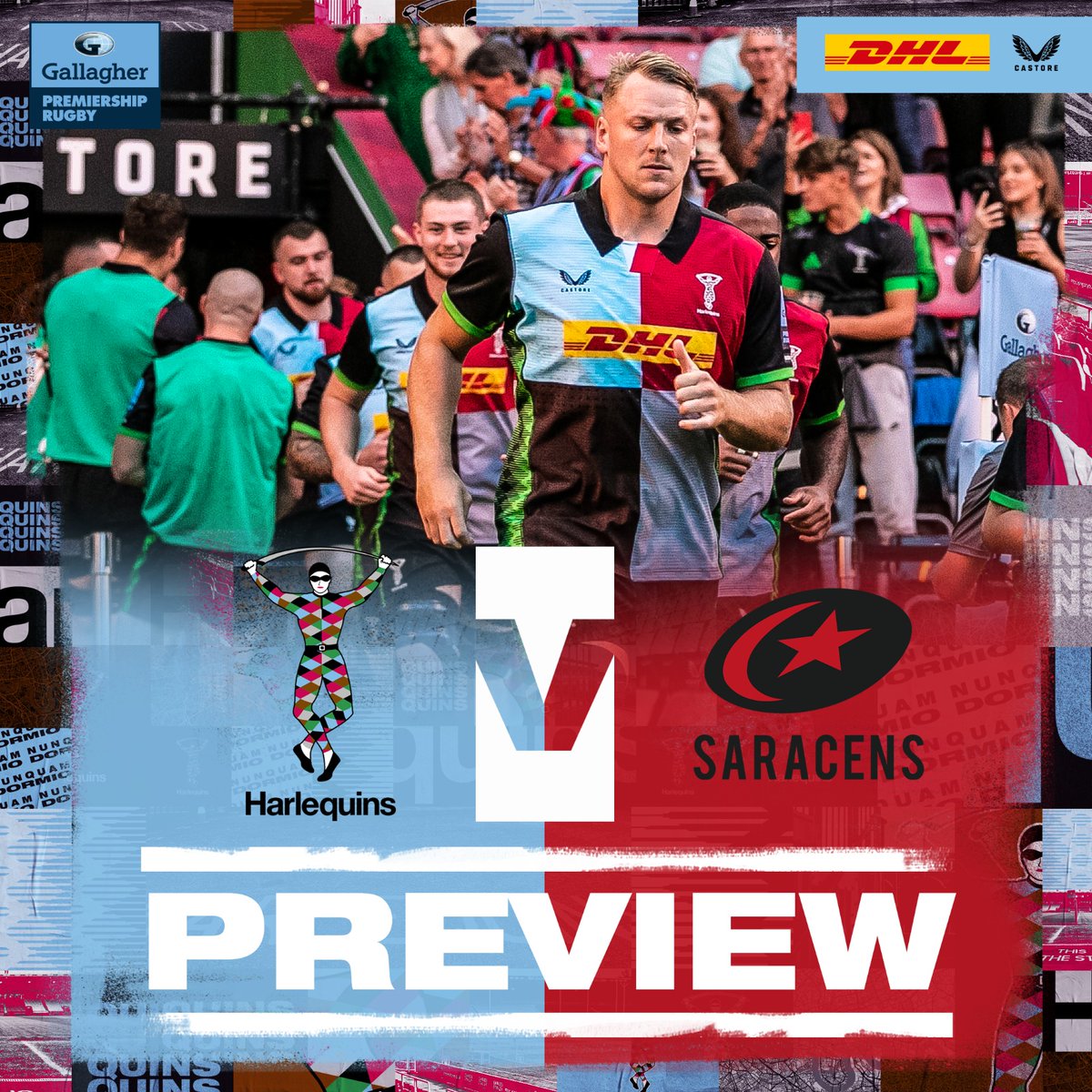 Harlequins's tweet photo. 🤩 Have a read of everything you need to know before our match with Saracens tomorrow. 

📲 https://t.co/11aSWd7znJ

#COYQ #HARvSAR https://t.co/ur3BT2yFw6