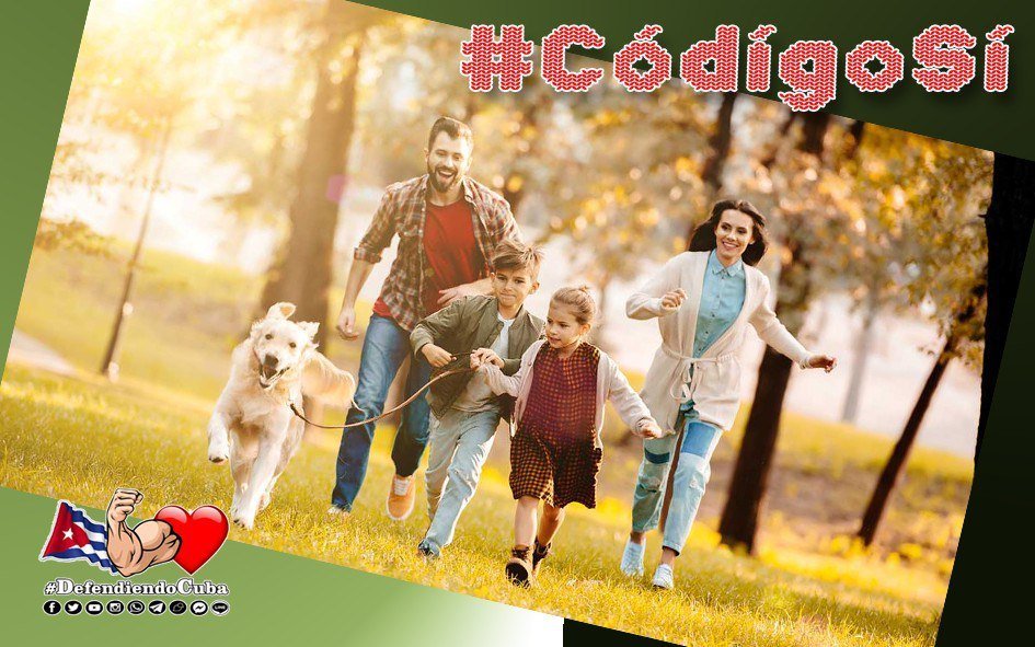 #Cuba.  El #CódigoSí no limita el acceso de las personas en igualdad a instituciones jurídico-familiares como el matrimonio, la unión de hecho afectiva, la adopción y las técnicas de reproducción asistida.