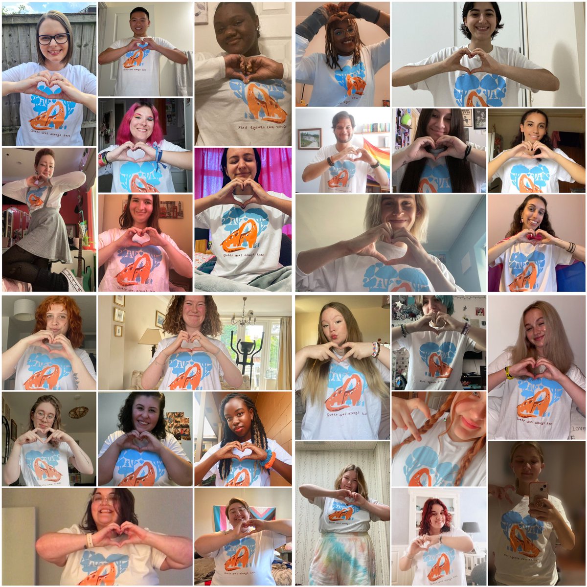 queer was always here🦕🏳️‍🌈 tweet media