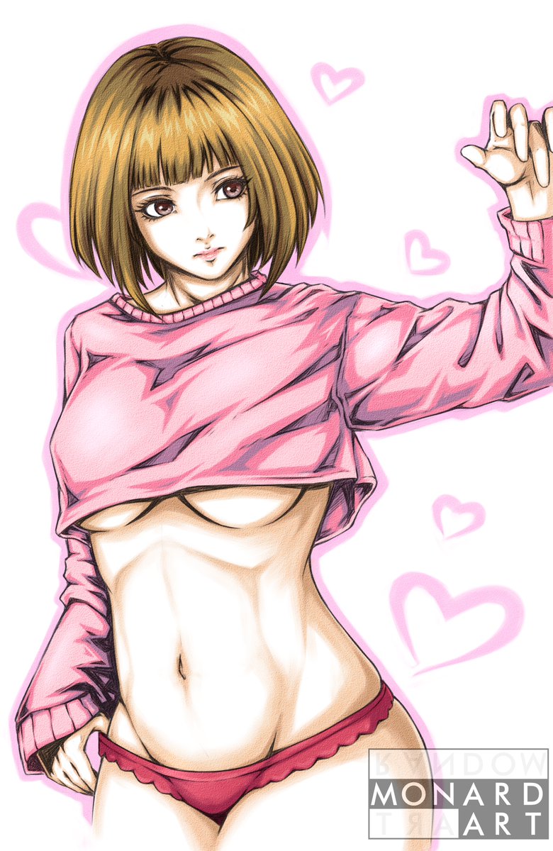 ArtMonard's tweet photo. Trying out different artstyle, the progress kinda refreshing 😌

#nsfw #nsfwart #nsfwartist #art #ArtistOnTwitter  #digitalart #pink #shorthair #animegirl #animestye #belly https://t.co/YnbAEMbkp7
