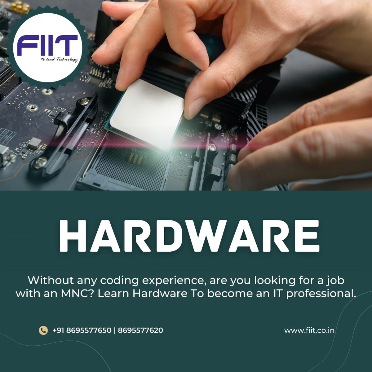 fiitformacion's tweet image. Without any coding experience are You looking for a Job in MNC? 

Learn  Hardware to become an IT professional.

#hardware #computerhardware #hardwareresources #hardwaretraining #computerhardwaretraining #hardwarejobs #hardwarejob #assemblingpc #troubleshootingpc