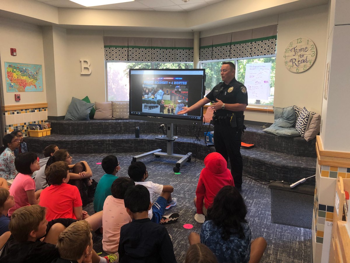 We are celebrating career week!  Thank you parents <a href="/Bledsoe_Elem/">Bledsoe Elementary</a> for sharing your career.  (radiologist, police officer, chief financial officer, fireman, and attorney) #FISDmadetoshine