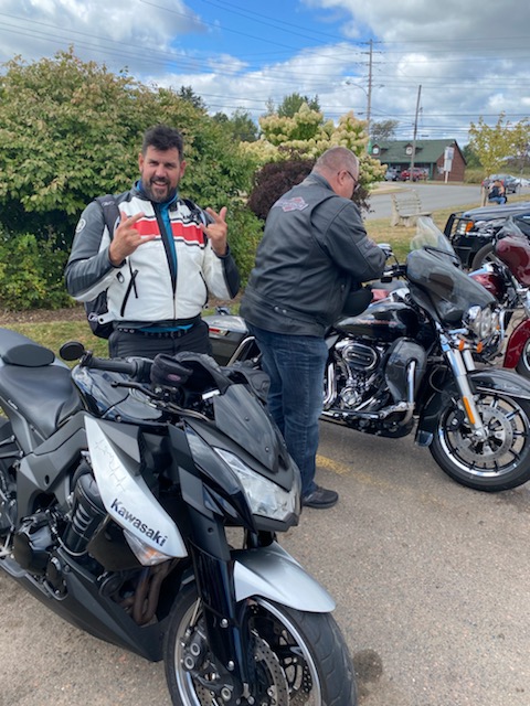 NortheasternPro's tweet photo. Hitting the open roads with clients has become an annual tradition. While the riding was a little cool – these guys were all looking pretty chill! #protectionpartners #securitysolutions #clientappreciation https://t.co/aUQ6ri35D0