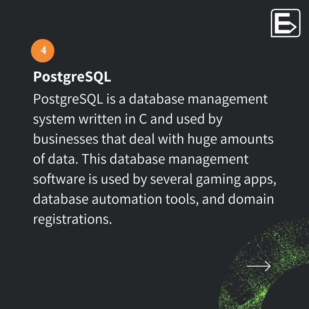 ever_blogs's tweet image. Top 5 Databases in 2022.
Follow Ever Blogs for more insightful tweets.
🖥️everblogs.com
#Database #databases #databasestorage #CodeNewbie #codinglife #code #programming #javascript #Python #businessboost #NodeJS #programmer #Code_Synechise #Coding #backend #API #Server