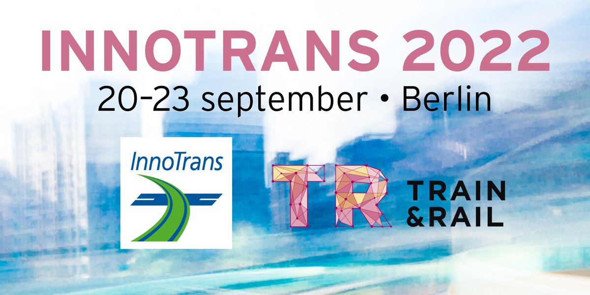 TrainRailSthlm's tweet photo. Missa inte chansen att t  räffa oss på InnoTrans i #Berlin nästa vecka!🇩🇪 Vi är här för att inspireras och hitta uppslag till Train &amp; Rail på Stockholmsmässan 25–27 april 23. Vi ses där!👋#trainrail  #stockholmsmässan #innotrans2022 https://t.co/jhyMiNjHdE