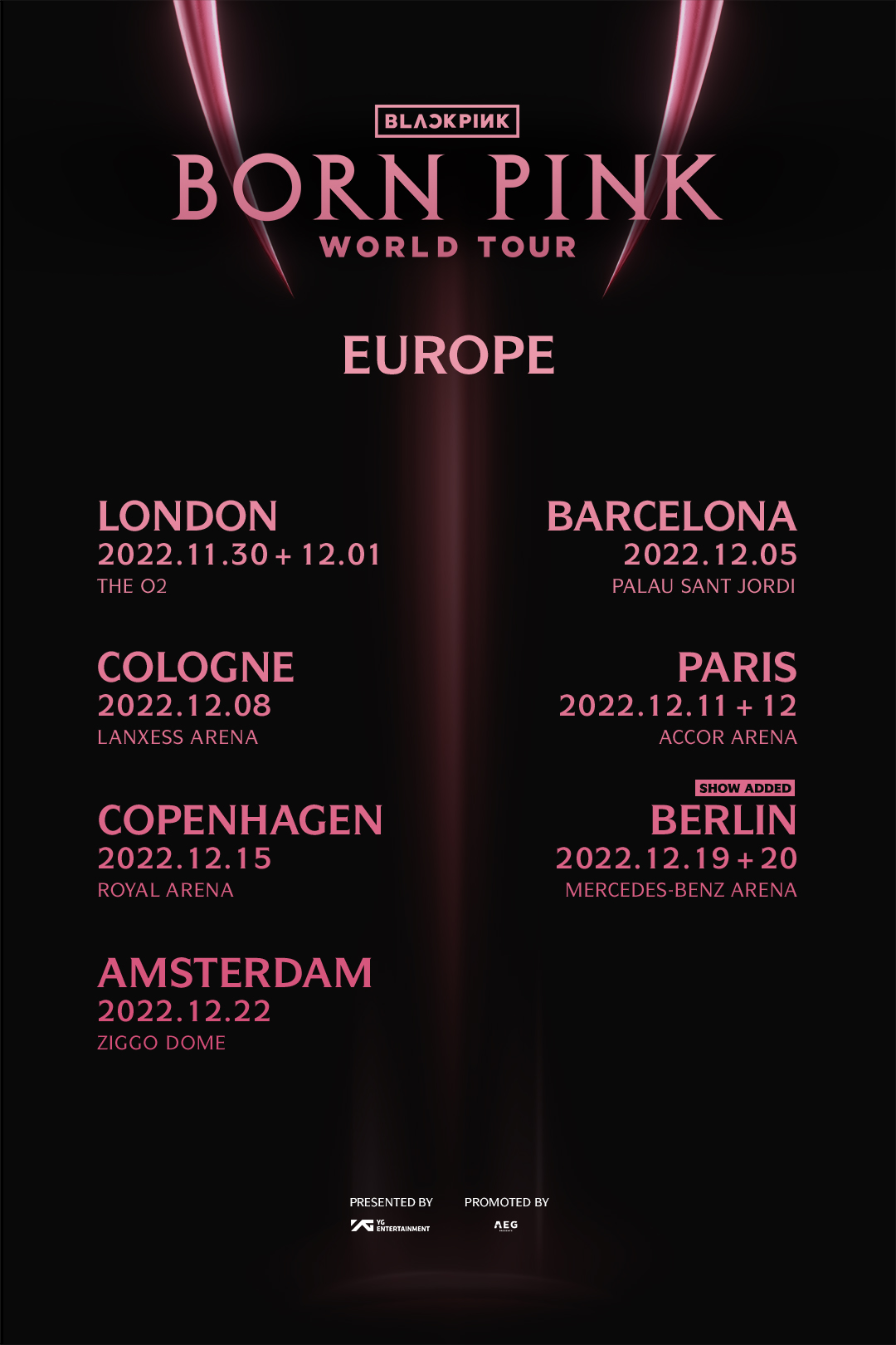 Blackpink Concert 2022 Schedule Blackpink Concert 2022 Schedule