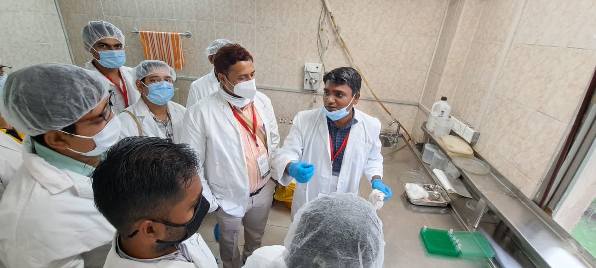 ritu_trivedi's tweet photo. CME day 5 participants introduced to regulatory toxicological studies informative talks  by Dr Rath, Mugale and Prajapati @Drskrath @Maddy120121 and visit to animal house @CSIR_CDRI It will surely benefit participants @moayush @prabhatcdri @DrSanjivYadav @viswajananis @CSIR_IND https://t.co/V4VJJBEPkd