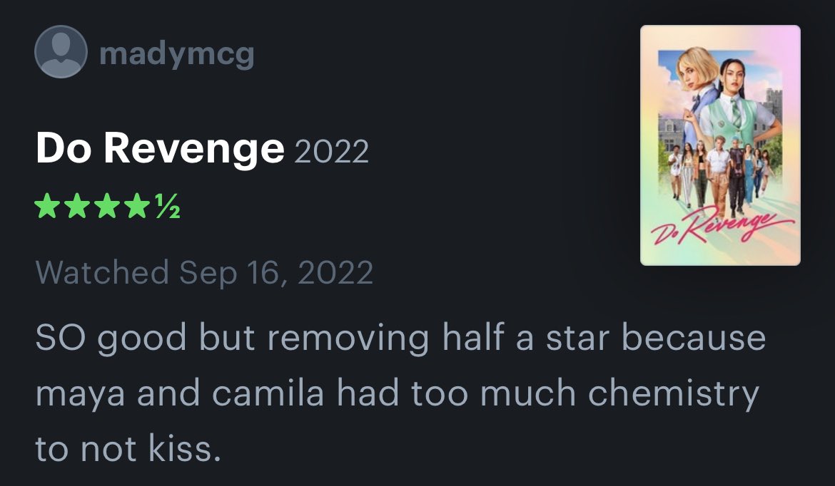 I said what I said and I meant it. #DoRevenge