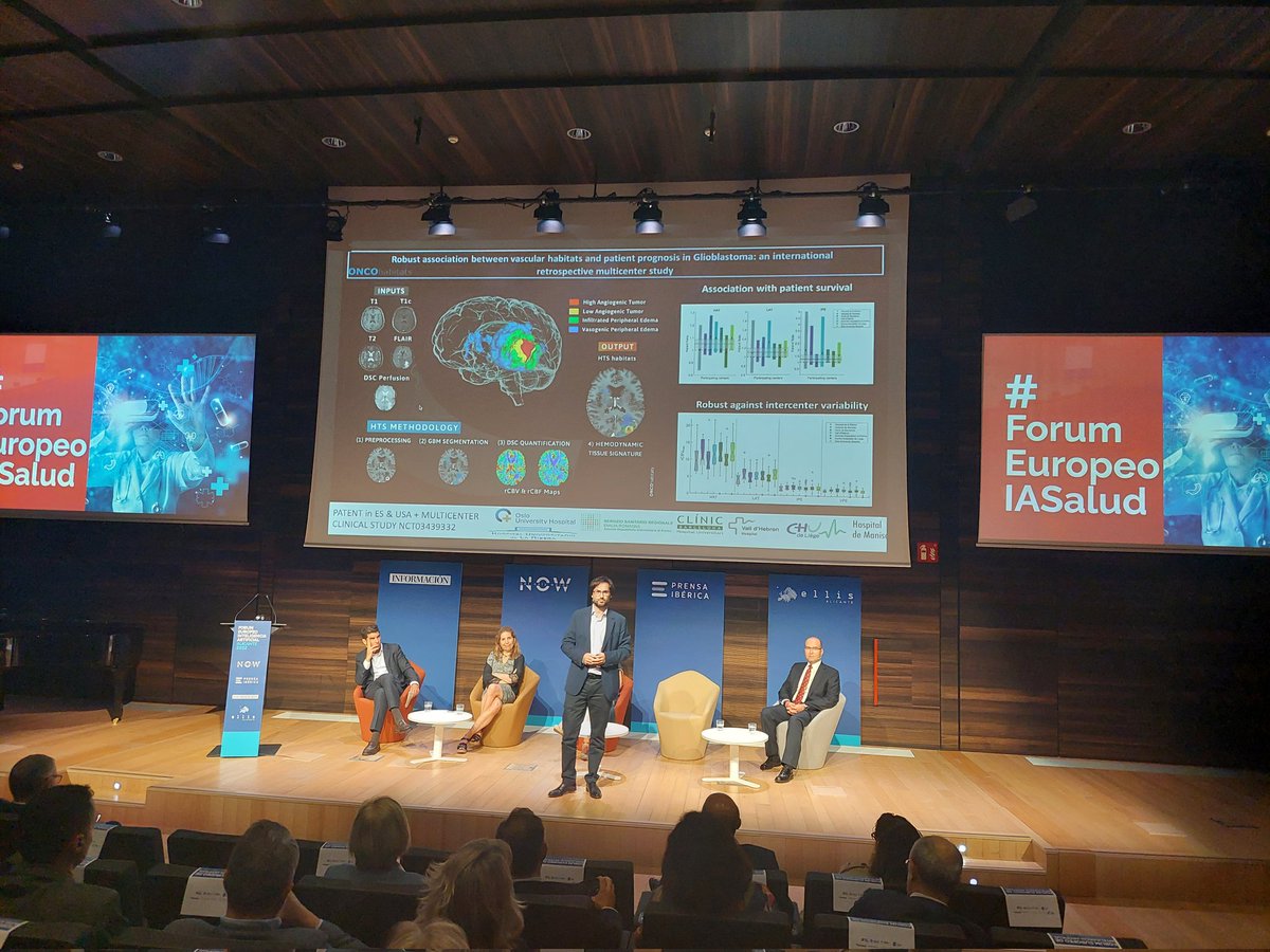 Impresionado con el uso de la #IA para determinar los mejores tratamientos ontológicos en función del perfil del paciente.  Enhorabuena a la <a href="/UPV/">Universitat Politècnica de València</a> por esta línea de investigación. #ForumEuropeoIASalud