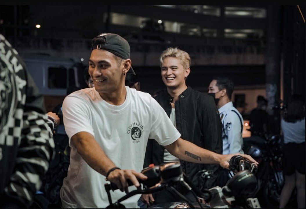 James Reid and Gab Valenciano at Club Makina Customs Garage soft opening. 🏁🏍️

©️dextogle

#JamesReid | James Reid
