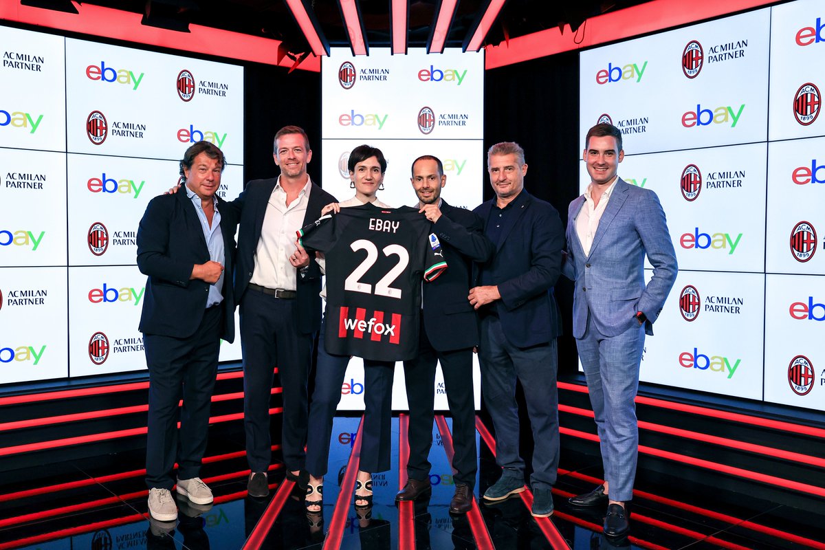 Da oggi siamo Official Marketplace di @acmilan, una partnership che si fonda sulla passione per lo sport e sui valori condivisi che vanno oltre il campo da calcio. Scopri di più qui: ebayinc.com/stories/press-…