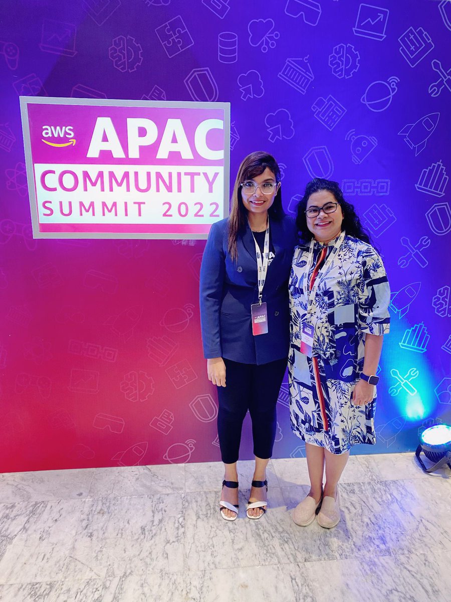 Tisha_f_a's tweet photo. Thank you @rohini_gaonkar @RKridhima @shafjag for supporting #AWSUGBangladesh. 
#AWSCommunityAPAC
#AWSCommunity
#APACCommunitySummit
#APACCommunitySummit2022 https://t.co/wqHLAtLMZ1
