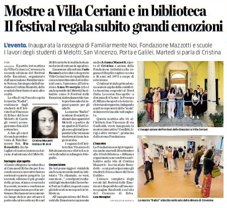 Fond_Comasca's tweet photo. Mostre a Villa Ceriani e in biblioteca.
Il festival regala subito grandi emozioni.😊

#festival #emozioni https://t.co/MKzWbiIXHK