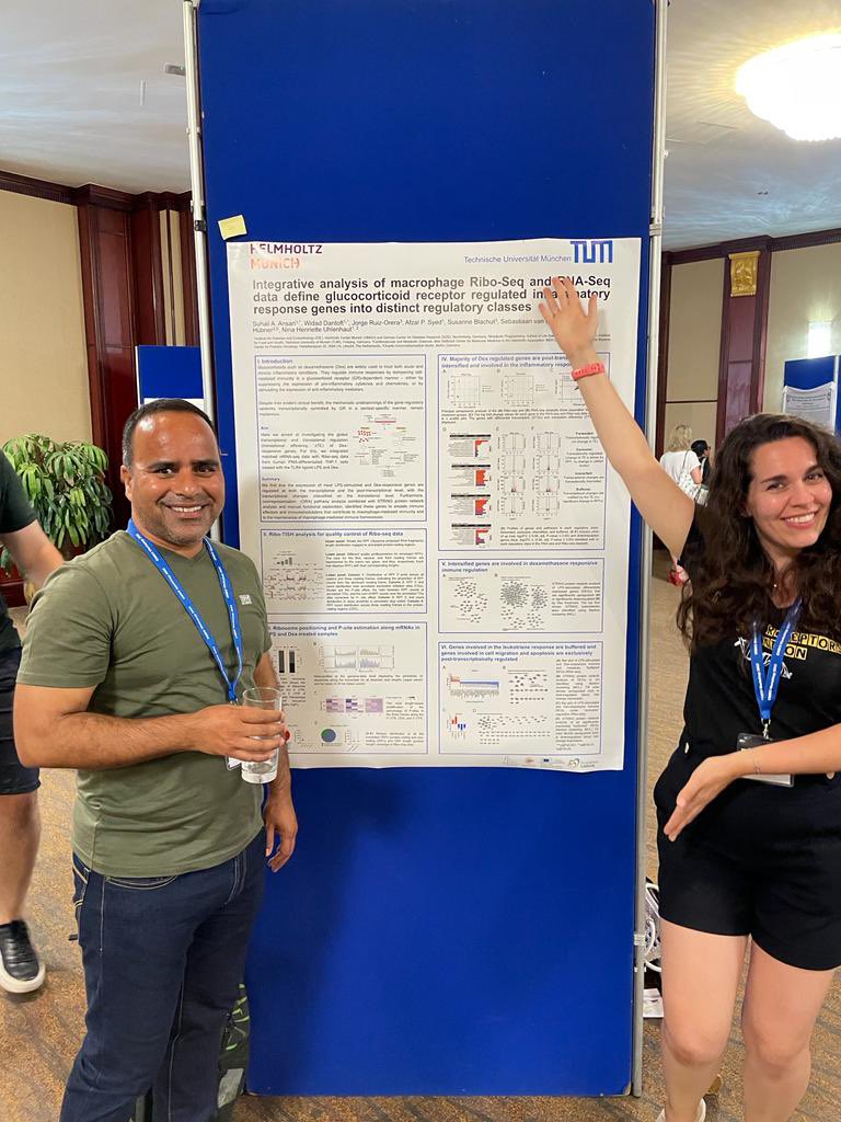 UhlenhautLab's tweet photo. Very proud of grad students and postdocs presenting our work at the #EMBO #nuclearreceptor meeting in Malta. Great to see friends and colleagues again and discuss exciting data, thanks to the organizers! 😎🏖🧬🔬#hormones https://t.co/3Q7ilCBbLi
