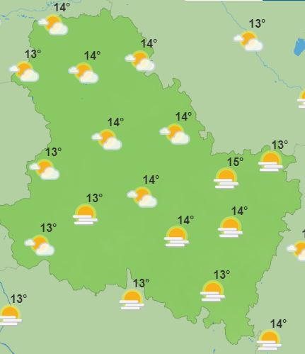 lyonne_fr's tweet photo. Bonjour à tous ! 🥐☕
De la brume le matin dans le sud de l'#Yonne, quelques averses dans l'après-midi sur l'ensemble du département. 🌫🌧 Les températures seront comprises entre 11 et 20 °C. 
Bonne fête aux Renaud ! 🥳 https://t.co/MIfSpVL4Um