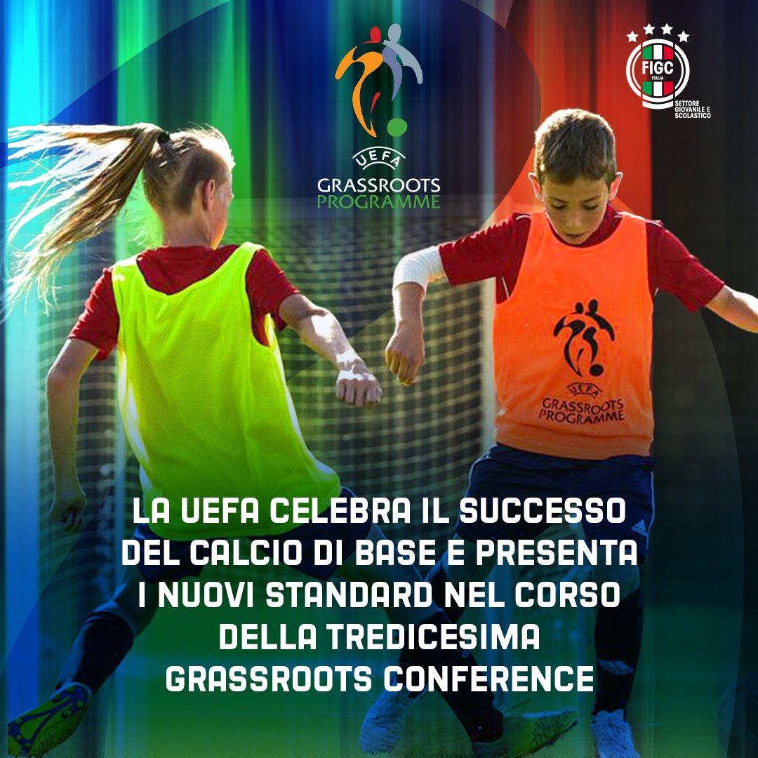 FIGCgiovanile's tweet photo. Si conclude oggi a Madrid la 13a #Grassroots #Conference dell’#UEFA, che ha riunito federazioni nazionali di tutta #Europa, #FIFA e altre confederazioni continentali, in uno scambio di esperienze per definire una visione del futuro del calcio europeo ⚽

https://t.co/QEJnWf7u7l https://t.co/m3kp7VExAG