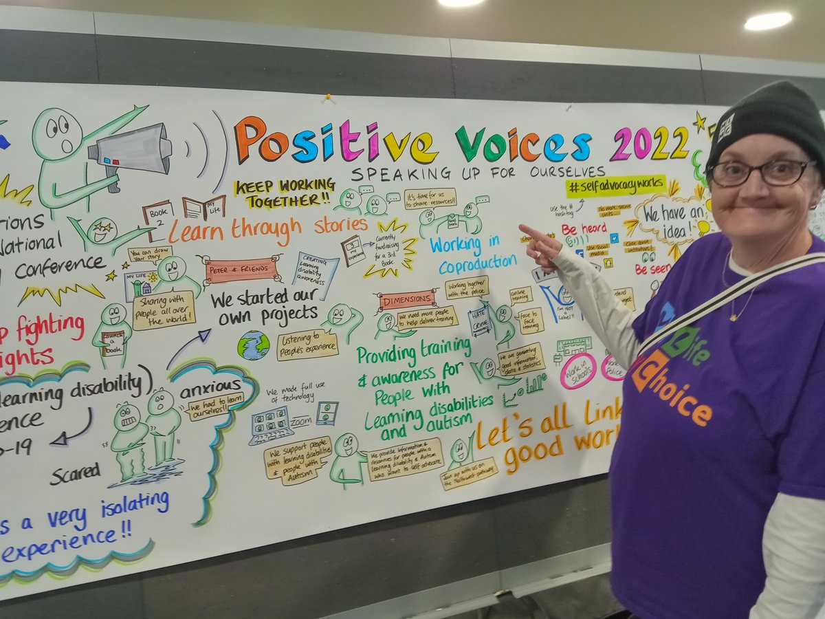 Thank you to @DvcDudley, @LewSpeakUp and others for running the @PosVoiceConf yesterday. We had a great time! We told everyone about our #DontLockUsAway campaign in #Oxfordshire and felt inspired that so many others want to get people out of Assessment Treatment Units too!