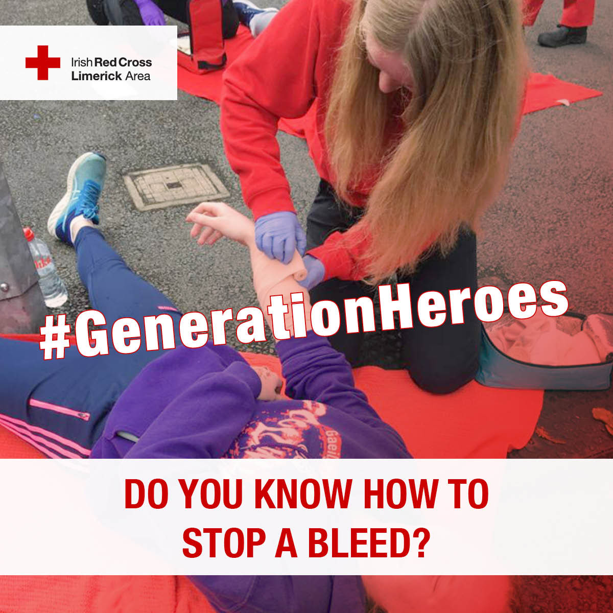 We are looking for the next generation of first aid heroes! If you are between the ages of 14 and 18 years old and would like to learn first aid we are currently recruiting in Limerick – more info: limerickredcross.org/generationhero… . . . @limerickedcentr @Limerick_Leader @limerickpost