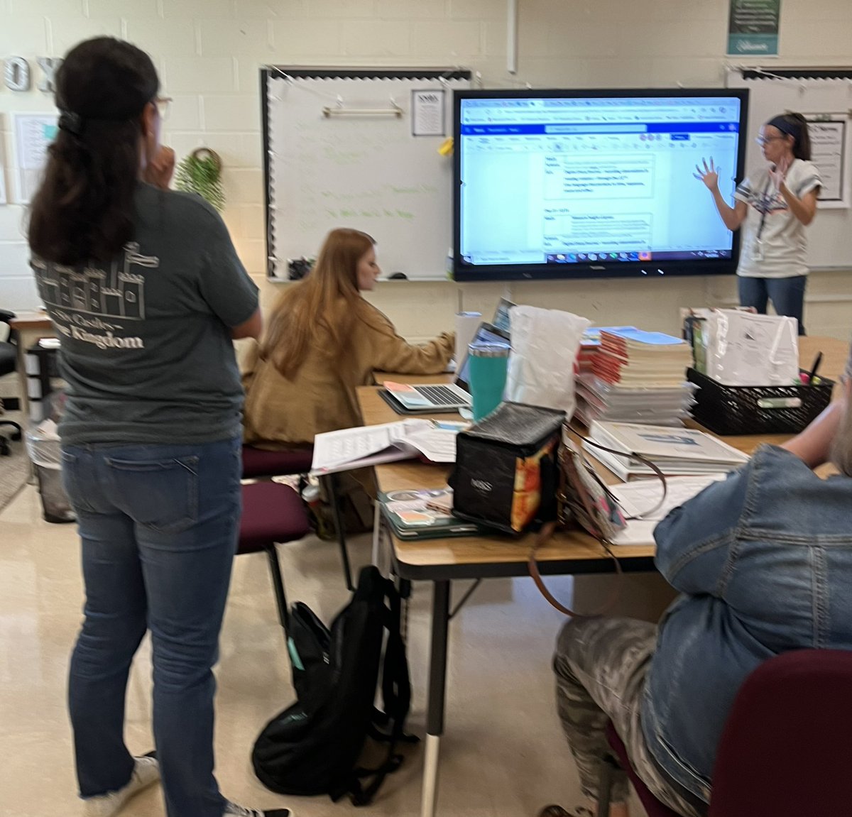 Team work makes dream work! Love working with this amazing team! #UKnighted #TogetherWeGrow #KnoxKnights #CCSDSchools