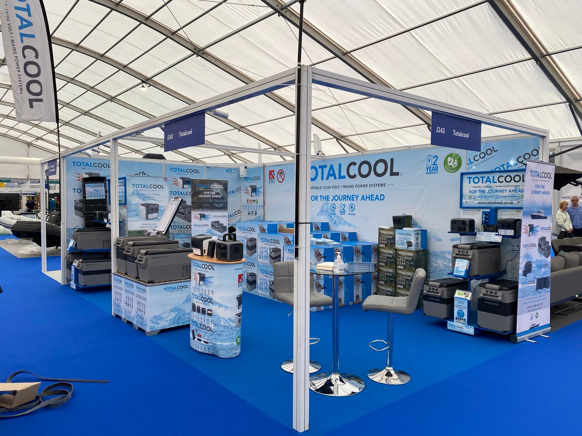 totalcooluk's tweet photo. We're ready for you @SotonBoatShow!
Find us in Ocean Hall stand J243 and outside stand F040
🛥🛥🛥🛥
#southamptonboatshow #boatshow #boatlife #boatlifestyle #boating #sailing #sailinglife #portablepower #portablecooler #portablefridge #portablefreezer #portablesolarpanel https://t.co/6NzbQv6x3I