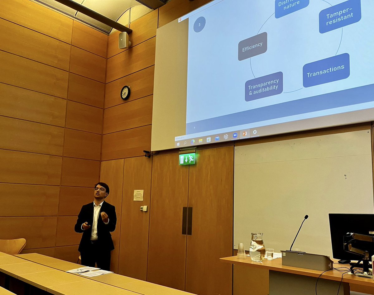 Arina Gorbatyuk (@arinagorbatyuk) on Twitter photo Pleased to share our paper ‘Patent Transactions and the Use of Blockchain Technology’, presented at <a href="/epip2022/">EPIP 2022</a> at the University of Cambridge. Thomas Gils and I claim that powering #patent registers with #blockchains could facilitate (global) patent trade. papers.ssrn.com/sol3/papers.cf… Pleased to share our paper ‘Patent Transactions and the Use of Blockchain Technology’, presented at <a href="/epip2022/">EPIP 2022</a> at the University of Cambridge. Thomas Gils and I claim that powering #patent registers with #blockchains could facilitate (global) patent trade. papers.ssrn.com/sol3/papers.cf…