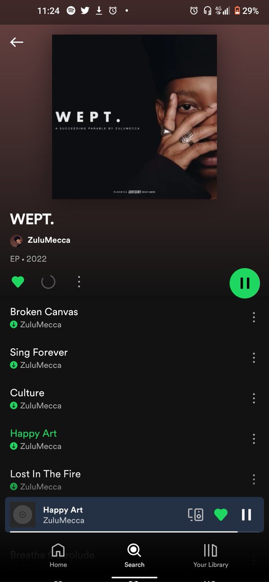 I'm listening to ZuluMecca for the first time and damn 😤🔥 I love love this E.P

#SAHipHop