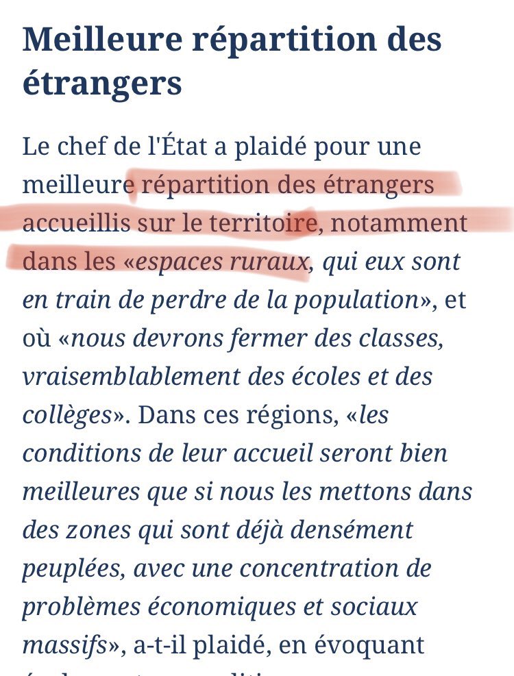 JulienOdoul's tweet image. La seule abondance dont bénéficient les Français de la ruralité, c’est de vivre dans une France encore préservée de l’immigration massive. #Macron veut leur imposer une cohabitation avec les #migrants pour accélérer le déracinement de notre peuple et la dissolution de notre pays.
