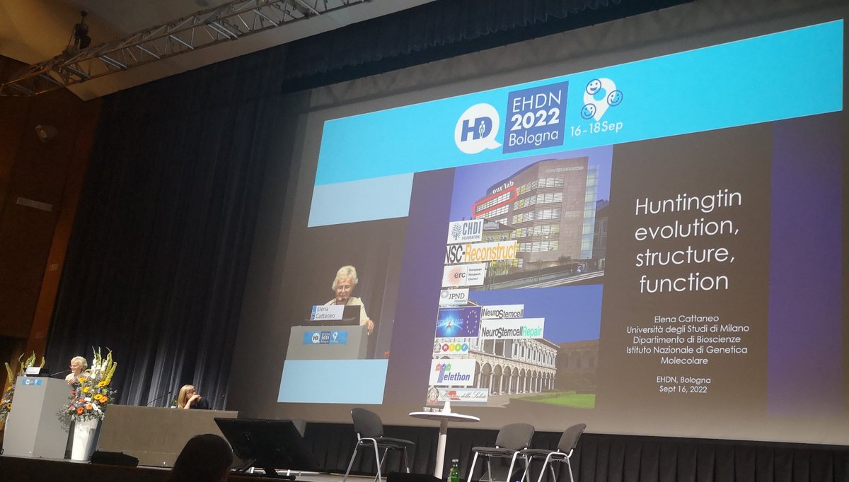 TorondelVila's tweet photo. Elena Cattaneo explains us the evolution, structure and function of wild-type Huntingtin. Wow💥

@Creatio_UB

#huntingtoncommunity #huntingtonconference #ehdn2022 #ehdn https://t.co/ZkjIJBimPF