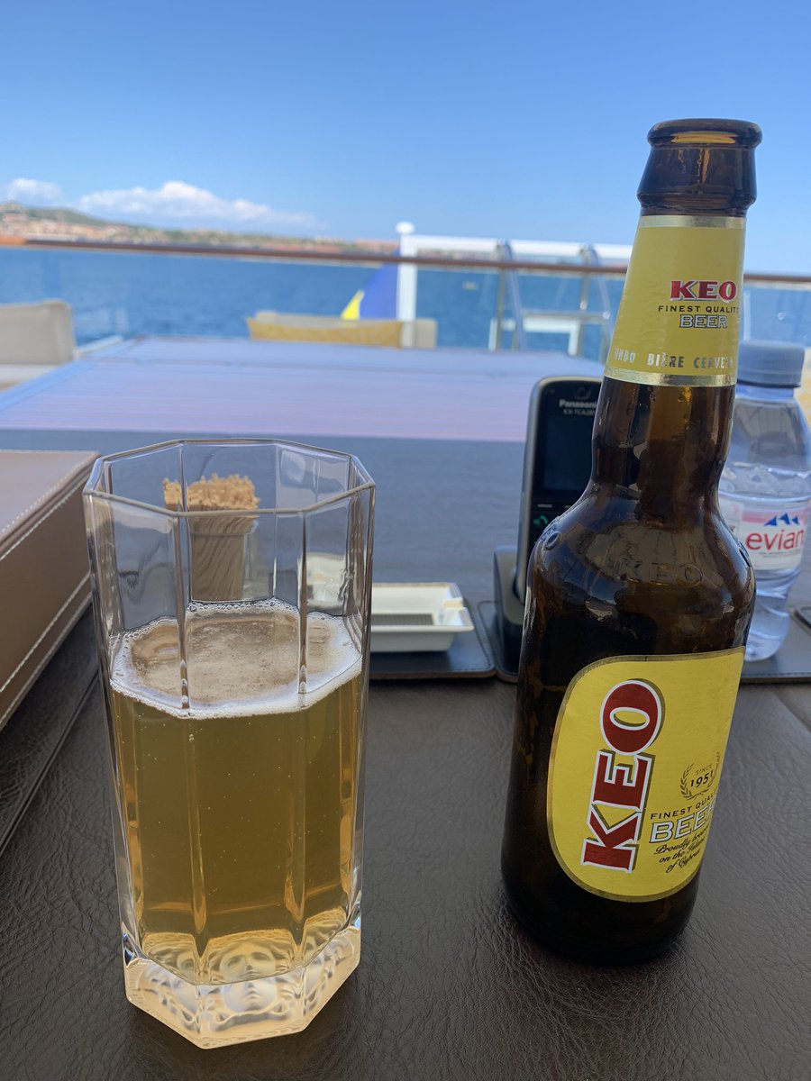 #Keo #Cyprus #Beer 
Not Probably, but definitely the best beer in the world 🌎 🍻